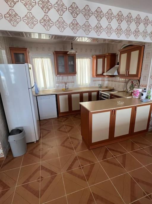 Kuchyň nebo kuchyňský kout v ubytování Bargilya Bodrum Yazlık Villa