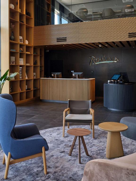 Posezení v ubytování Radisson Hotel Budapest BudaPart
