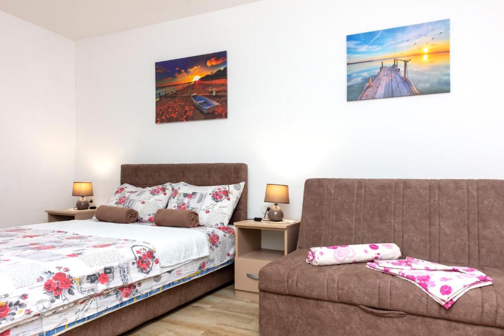 Posezení v ubytování Apartment Dea