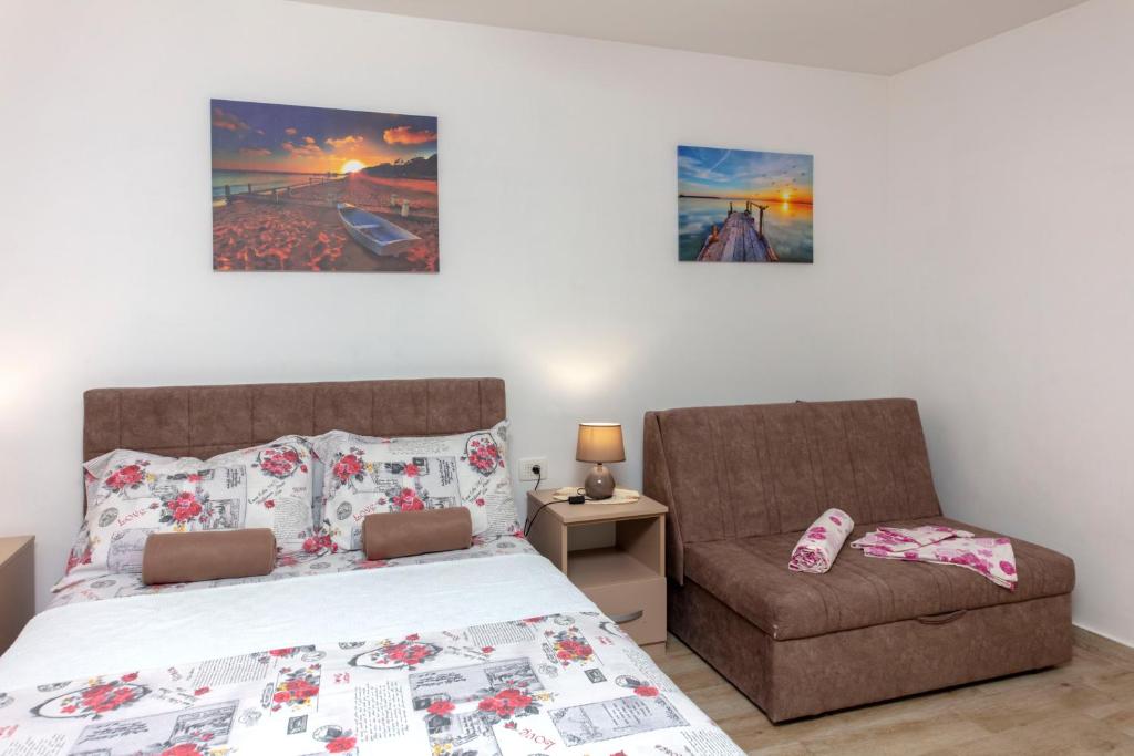 Posezení v ubytování Apartment Dea