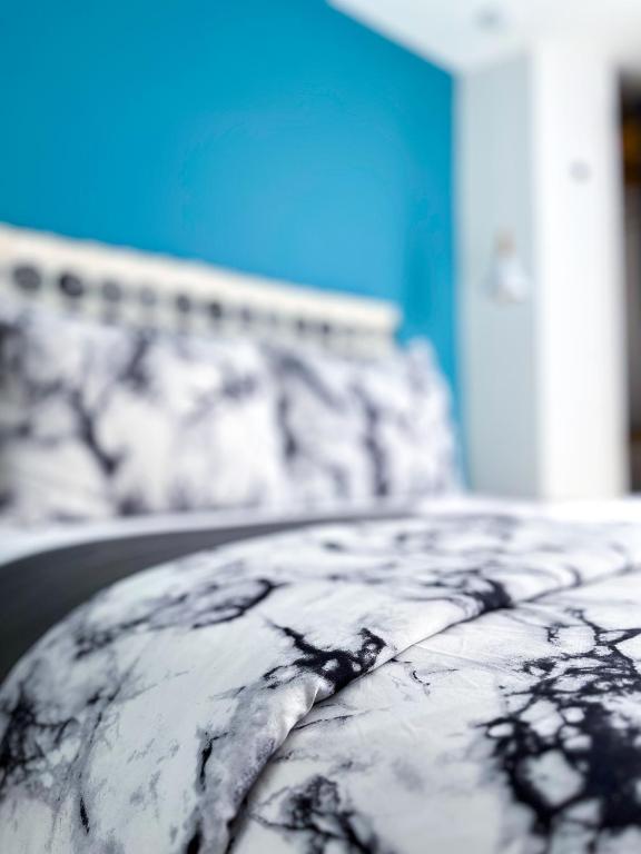 Voodi või voodid majutusasutuse Casa Dodo Guatapé toas