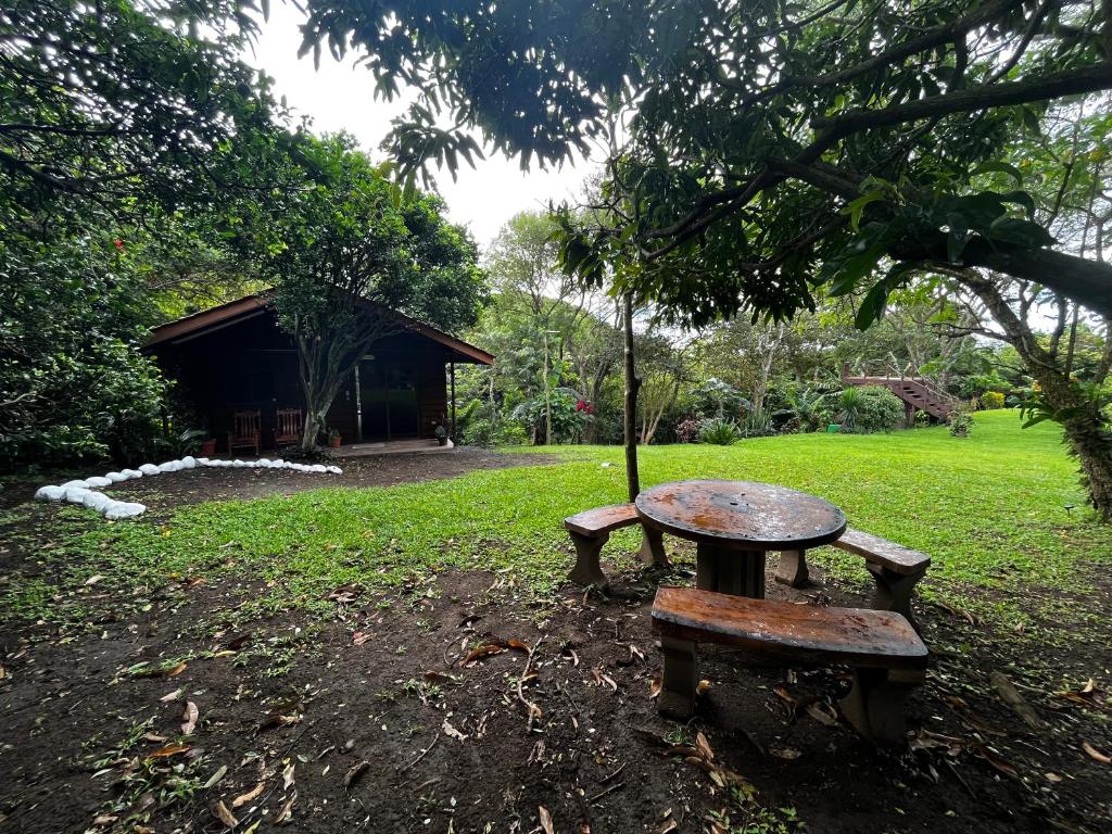 Zahrada ubytování Casa Colibrí