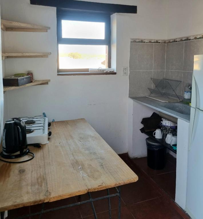 Kuchyň nebo kuchyňský kout v ubytování Cabañas Altos de Cachi