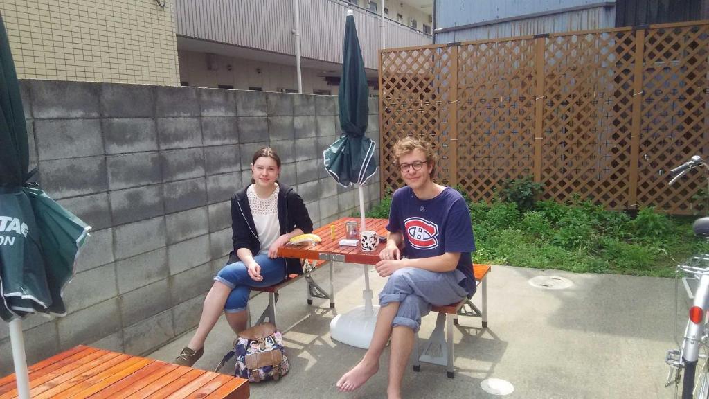 Hosté ubytování J's Backpackers