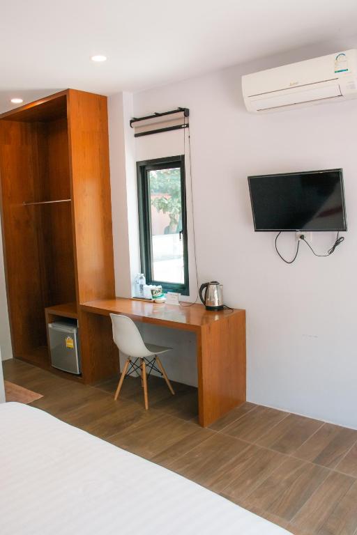 TV a/nebo společenská místnost v ubytování JP Resort Koh Tao