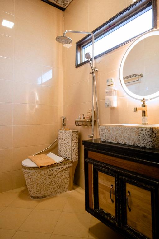 Vannituba majutusasutuses Resort Hàng Dương