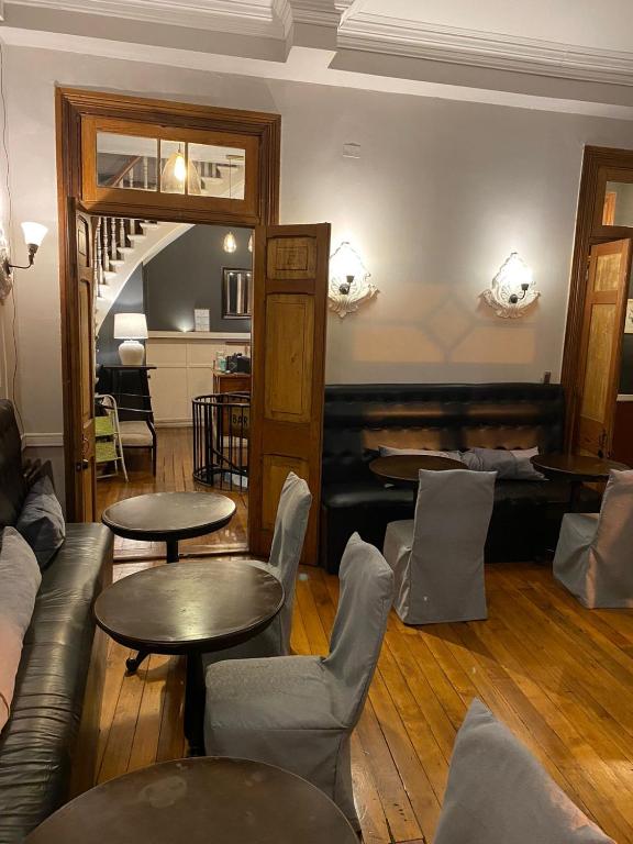 Uma área de estar em Hotel Boutique Casa Vander