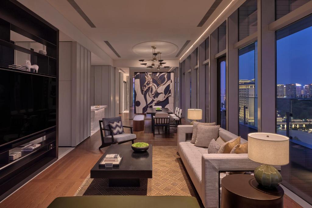 Posezení v ubytování Hyatt Centric Gaoxin Xi'An