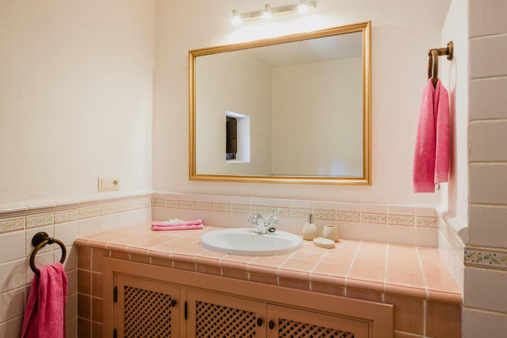 Koupelna v ubytování Villa & Guesthouse Paissa d'en Bernat