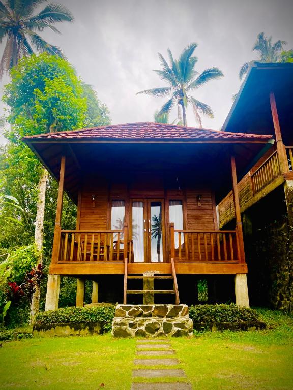 Zahrada ubytování Uma d'Nyuh Homestay