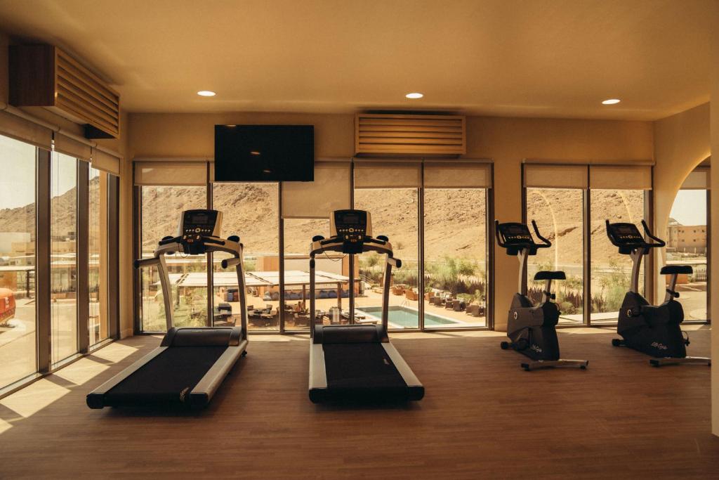 Fitness centrum a/nebo fitness zařízení v ubytování Cloud 7 Residence AlUla