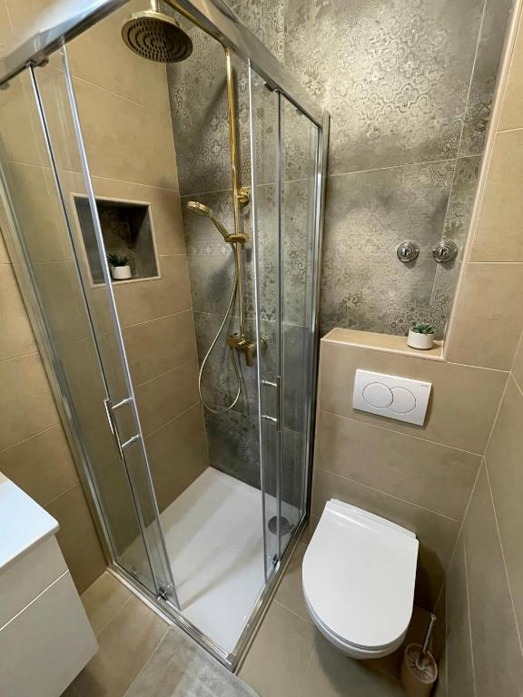 Kúpeľňa v ubytovaní Apartmenthouse Ines