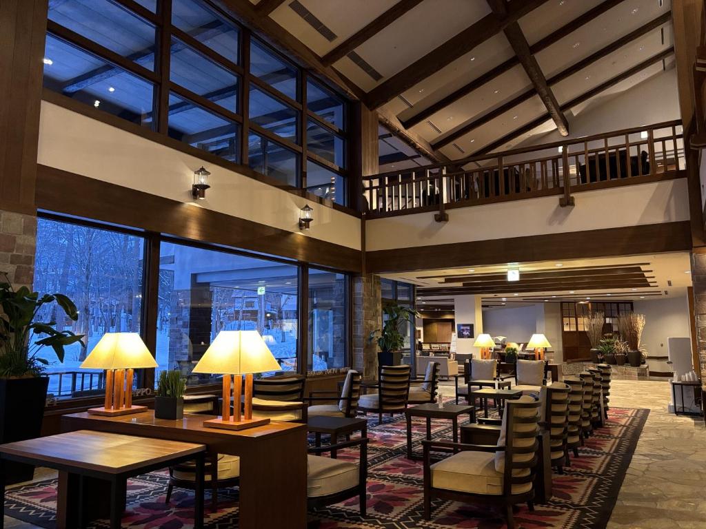 Posezení v ubytování Hakuba Tokyu Hotel