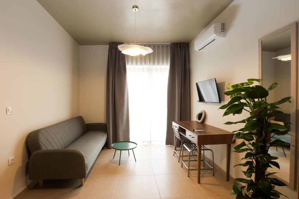TV a/nebo společenská místnost v ubytování Dogpound Hotel
