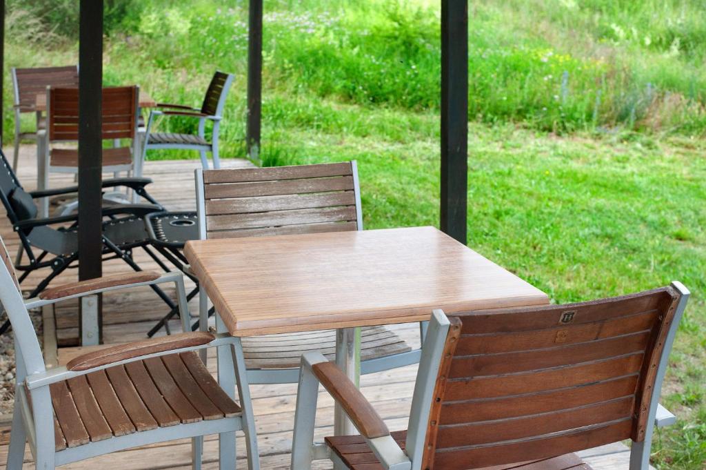 Zahrada ubytování Krüseliner Mühle - Bungalow Rethra