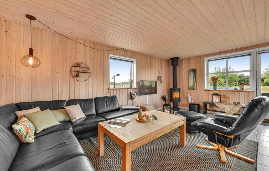 Posezení v ubytování Holiday Home Hemmet 97 With Hot Tub