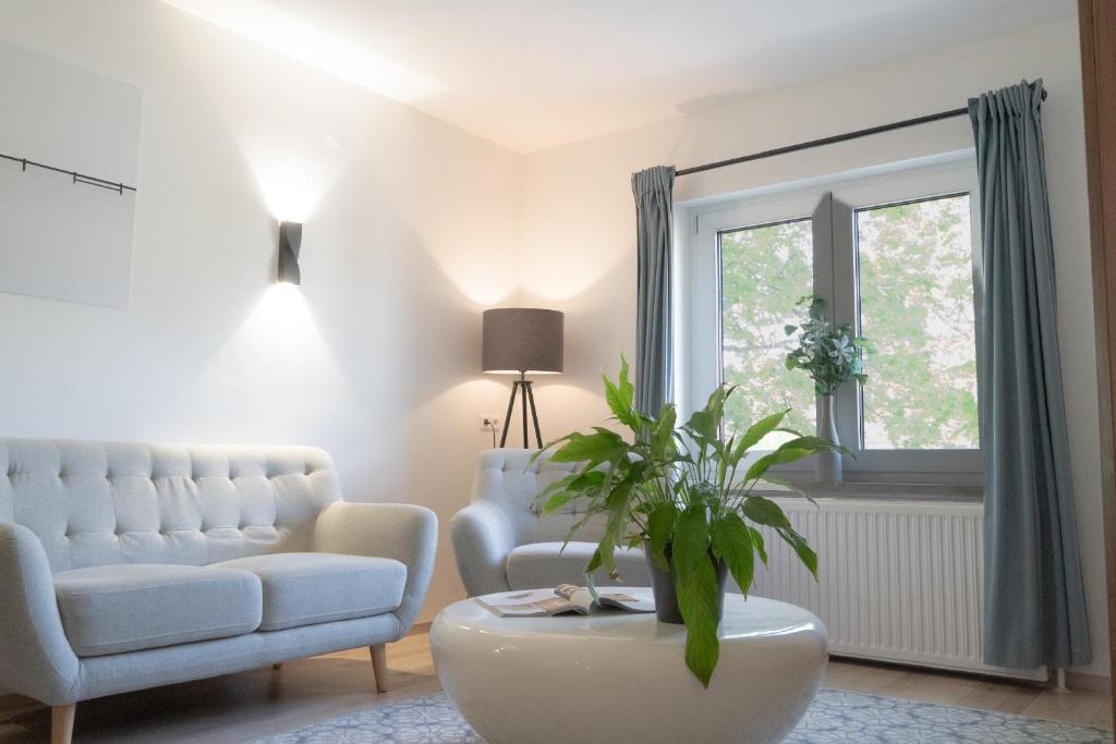Istumisnurk majutusasutuses KRACHER Apartment No 1 - inklusive Pool