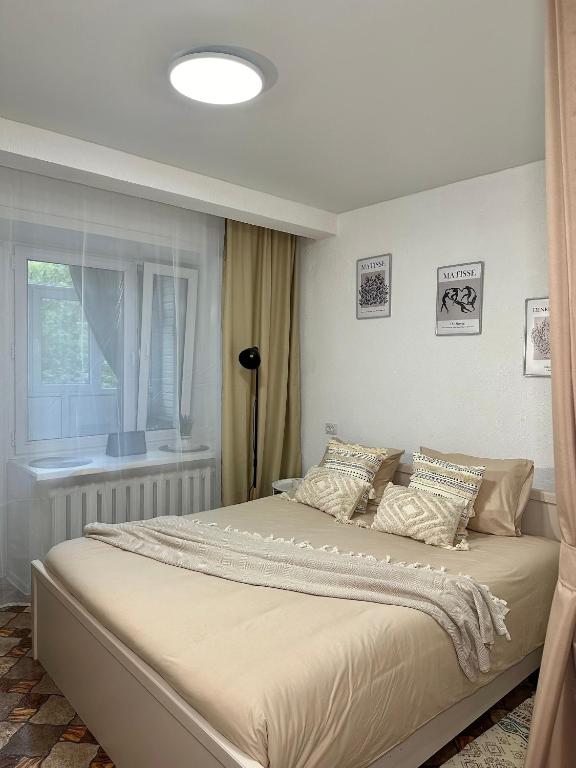 Llit o llits en una habitació de Студия