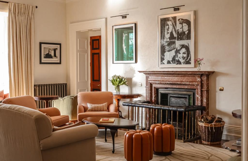 Posezení v ubytování Park Hotel Kenmare