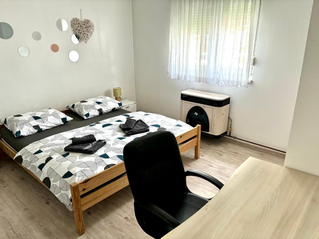 Postel nebo postele na pokoji v ubytování Apartman Lucija kuća za odmor