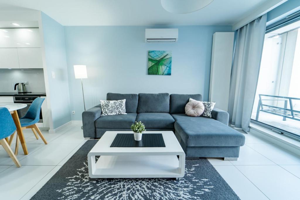 Posezení v ubytování ApartView by Rent like home