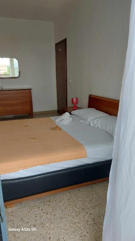 Postel nebo postele na pokoji v ubytování # Punto FM 4#