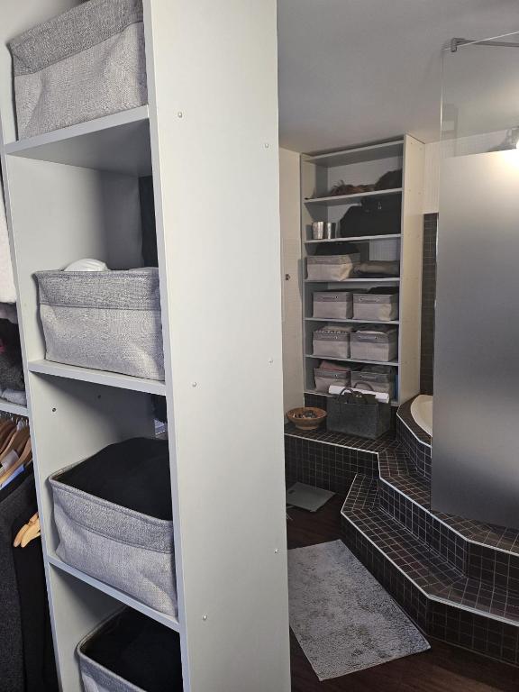 Voodi või voodid majutusasutuse Apartments Faak toas