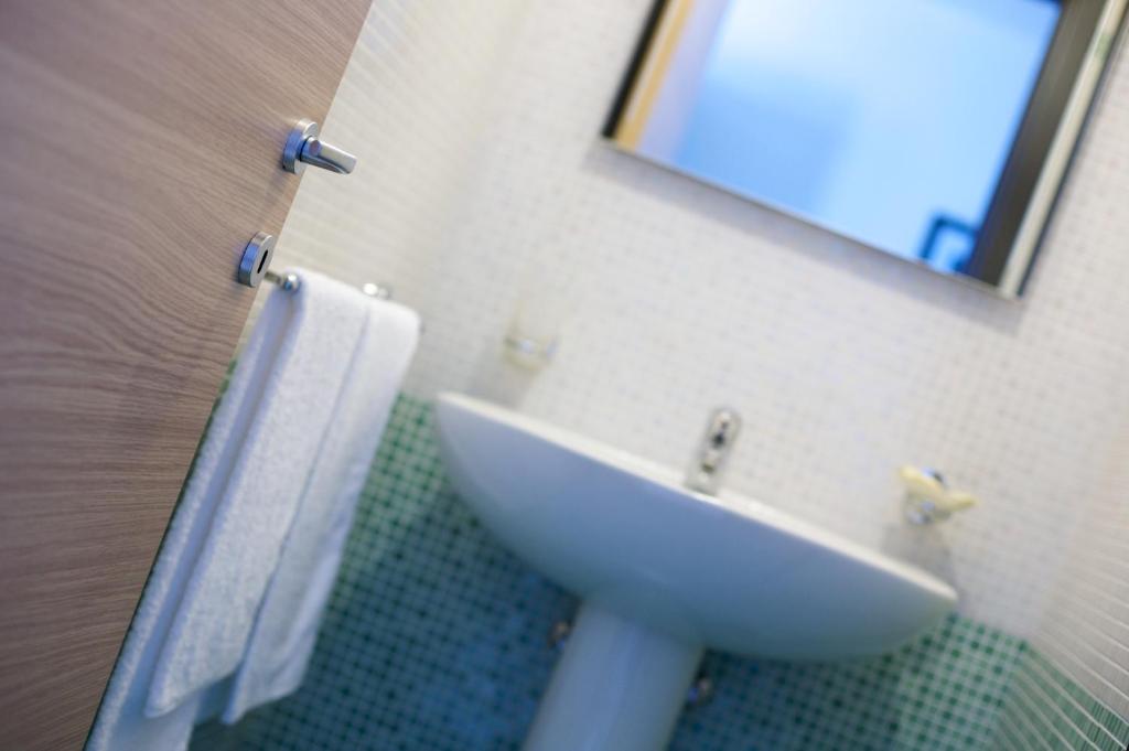 Koupelna v ubytování MyBed B&B