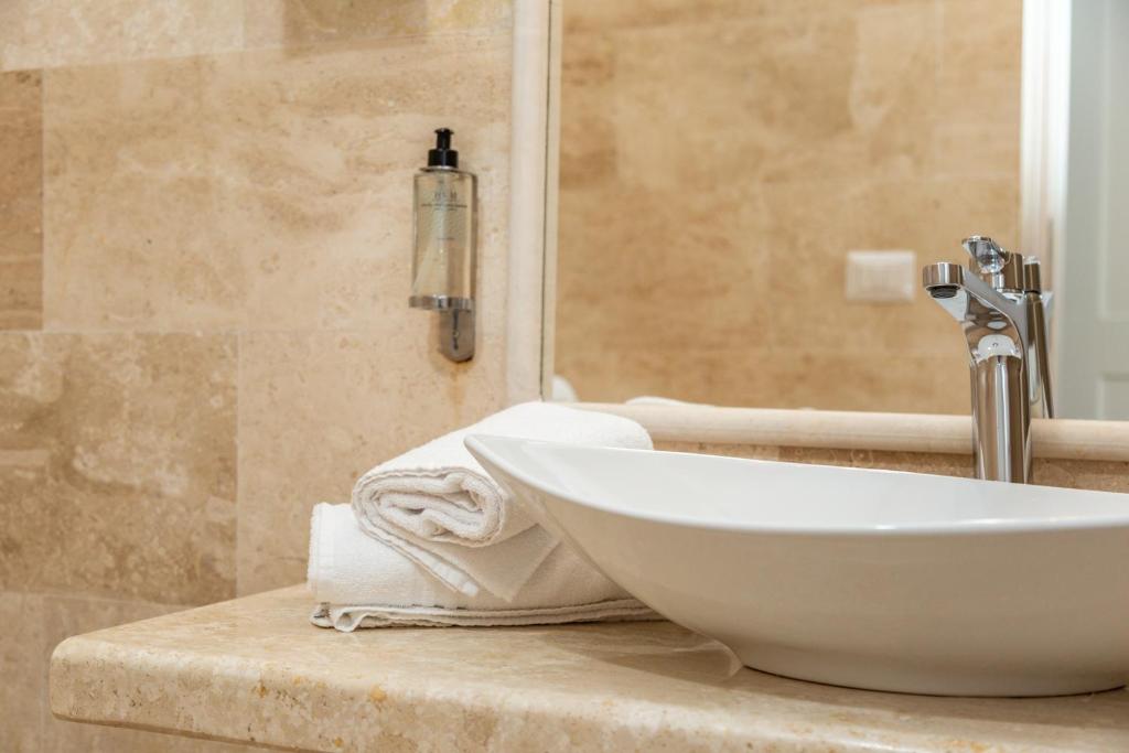 Ванная комната в Hotel Vecchia Marina