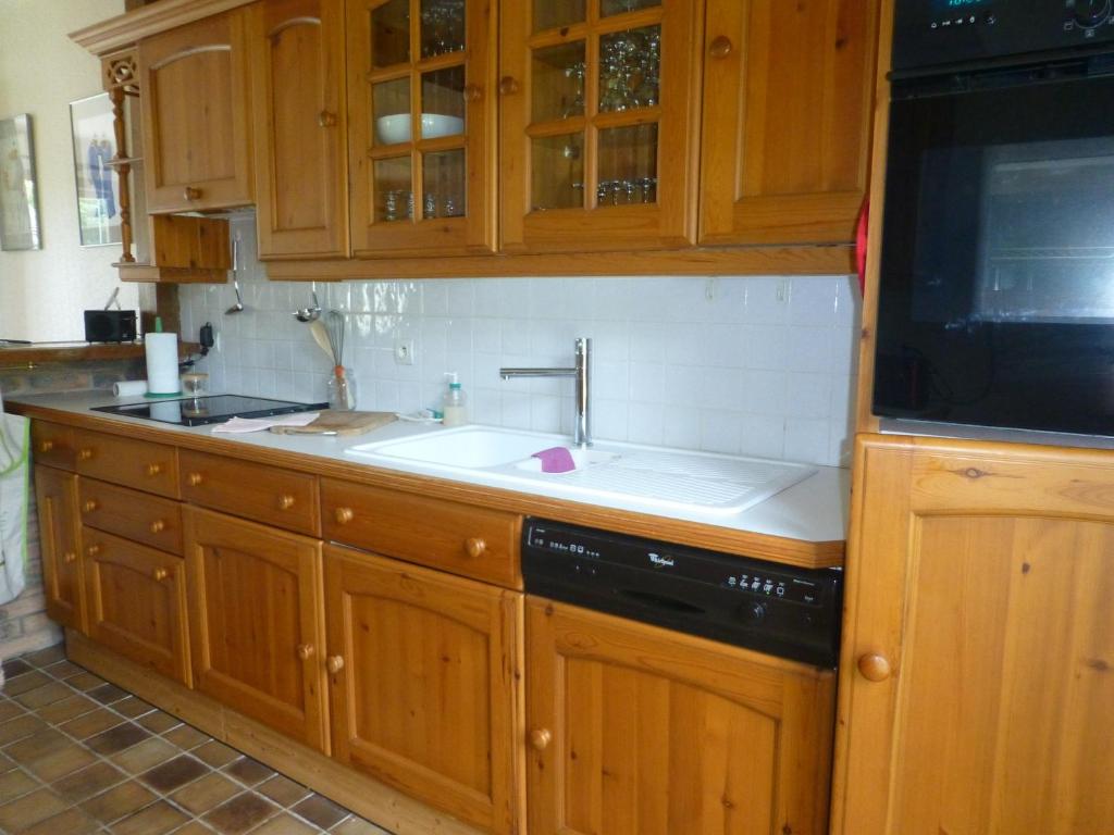 Fotografia z galérie ubytovania Papenoo Maison 3 piéces à 600m de la plage v destinácii Barneville-Carteret