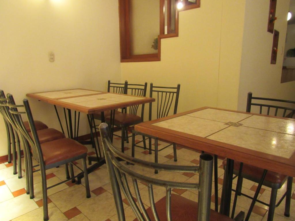 Restaurace v ubytování Hostal Siglo 21