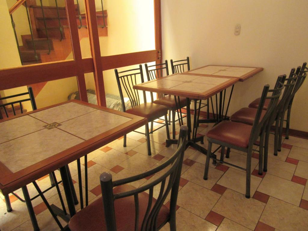 Restaurace v ubytování Hostal Siglo 21