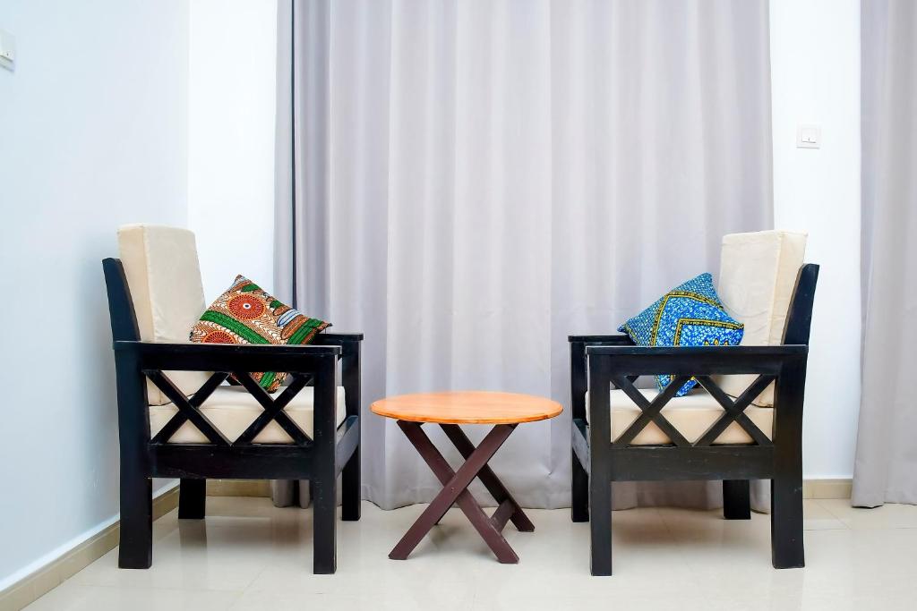 Posezení v ubytování Zanzibar View Hotel