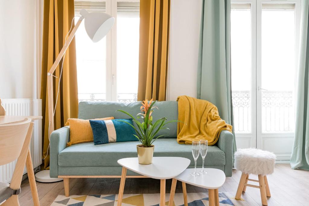 Posedenie v ubytovaní Parenthèse calme design hypercentre