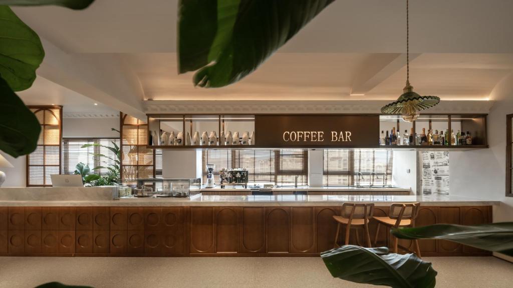 Nápoje v ubytování 昆明市呈贡区椿屿岚酒店 Chun Yulan Hotel