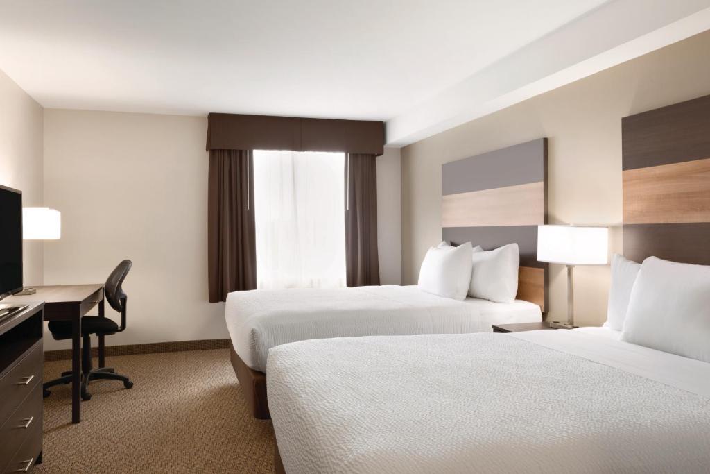 Days Inn & Suites by Wyndham Lindsay - Chambre Queen Avec Deux Lits Queen - Non-fumeur