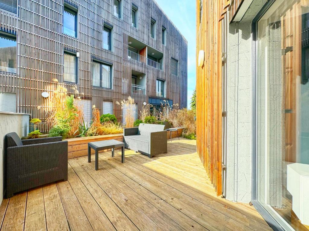 Budova, kde se apartmán nachází