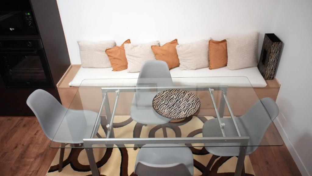 Posezení v ubytování Melek Luxury Apartment Unit 16