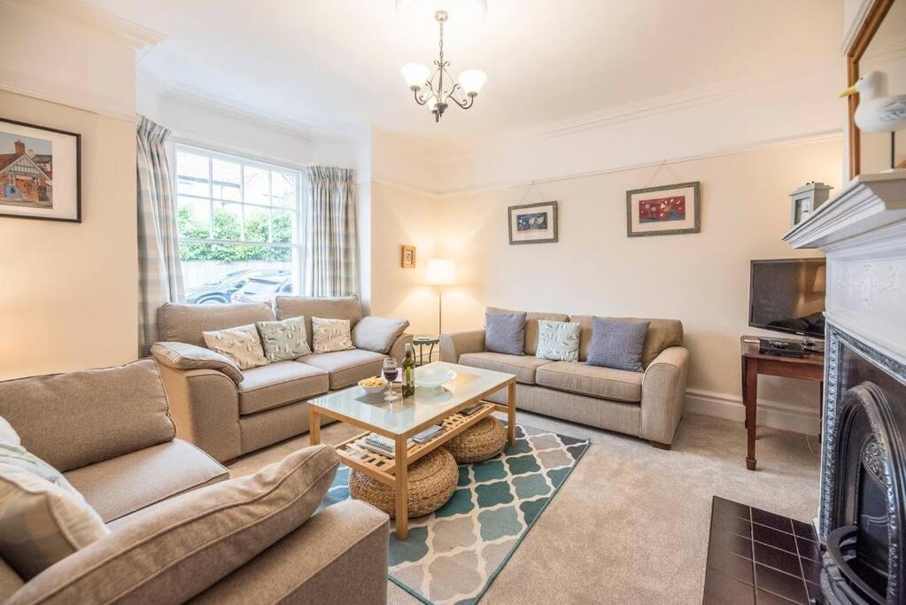 Et opholdsområde på Pebble House, Aldeburgh