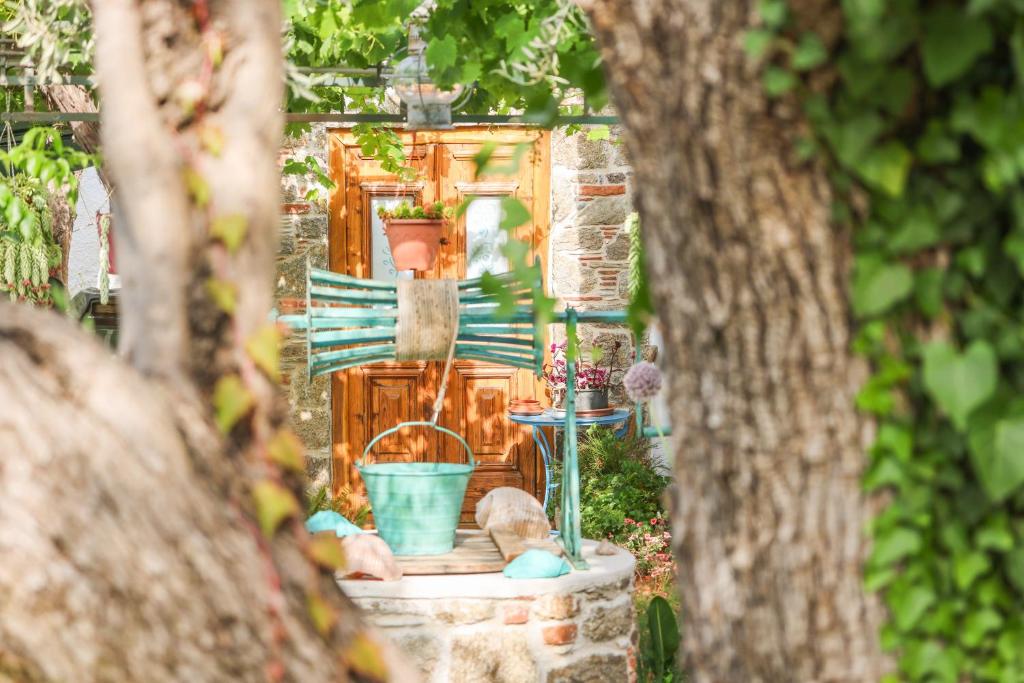Zahrada ubytování Studios Villa Eleni