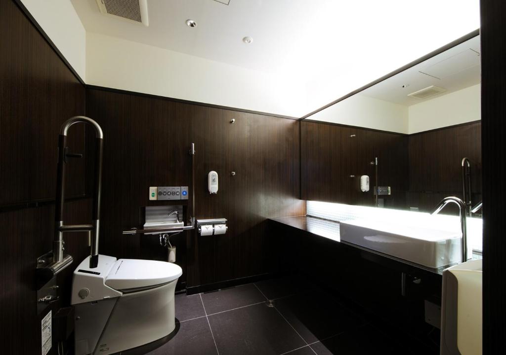 Koupelna v ubytování APA Hotel Sakai Ekimae