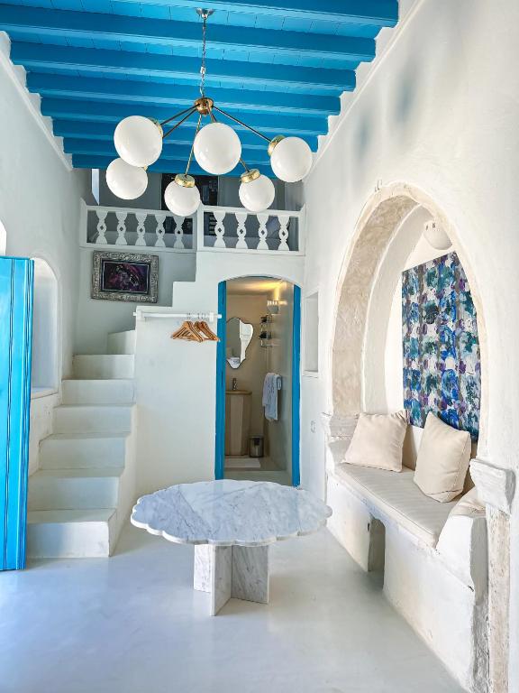 Posezení v ubytování Dar Fen Luxery House
