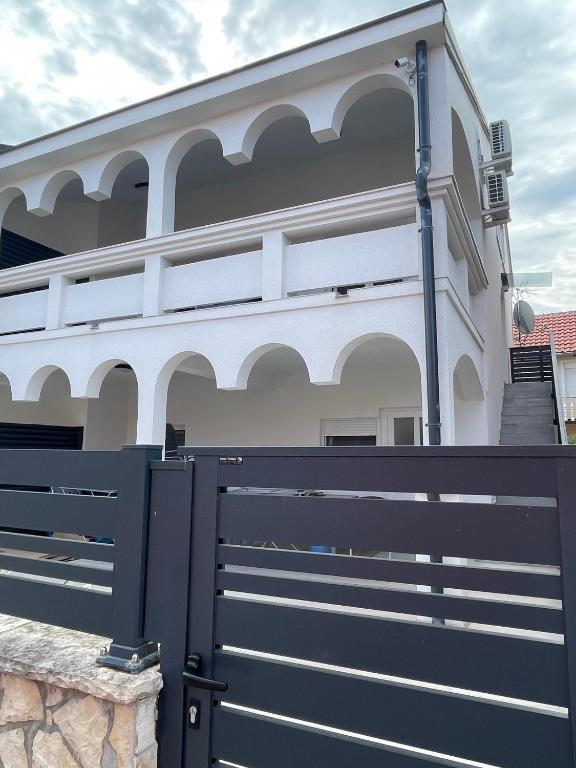 Balkón alebo terasa v ubytovaní Apartmenthouse Ines