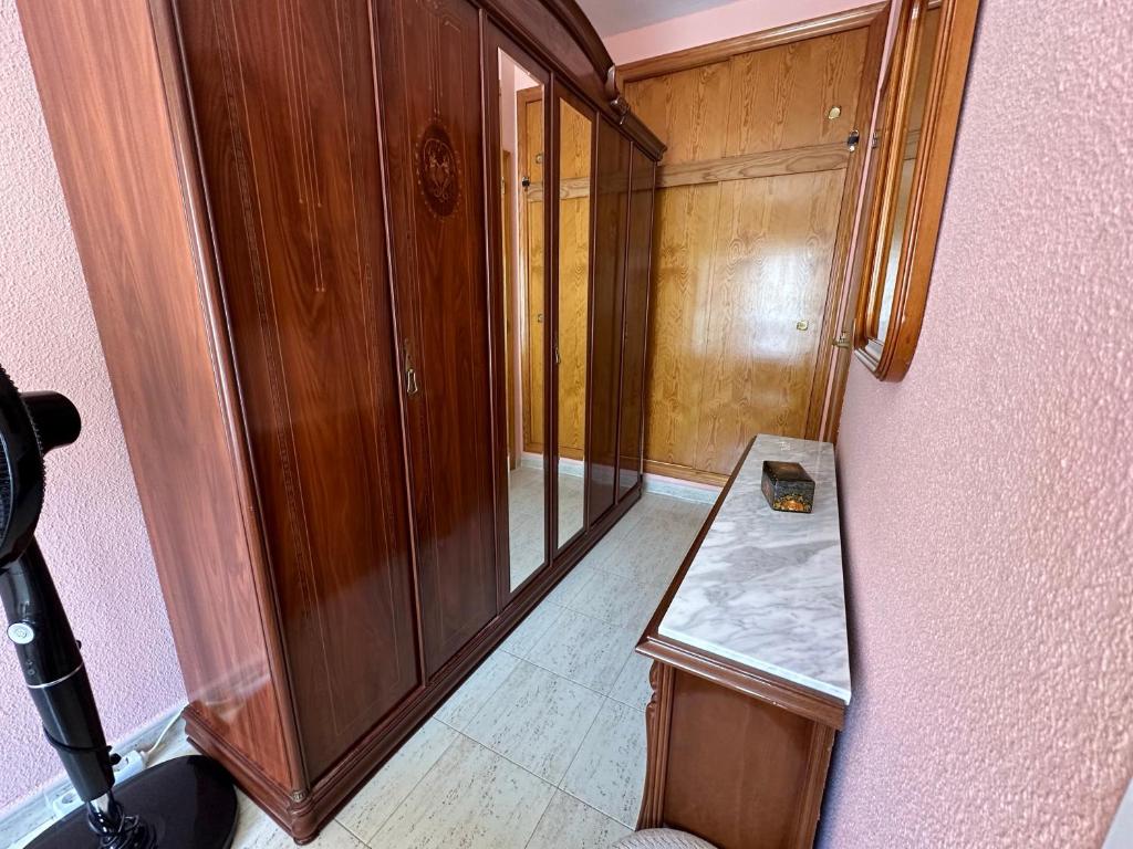 Posteľ alebo postele v izbe v ubytovaní Apartament Montana