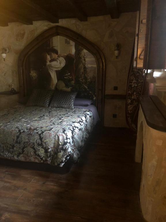 Postel nebo postele na pokoji v ubytování Auberge Toison d'Or