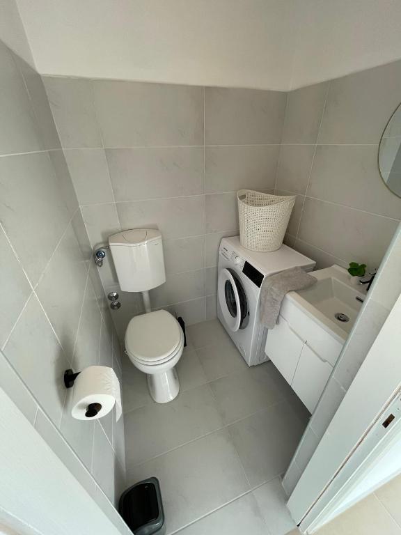 Kúpeľňa v ubytovaní Apartmenthouse Ines