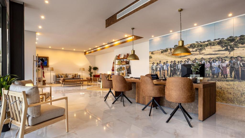 Posezení v ubytování Évora O Cante Hotel