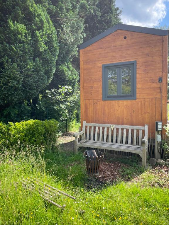 Zahrada ubytování Joly Tiny House