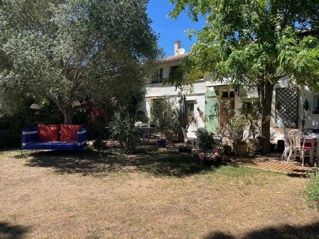 Zahrada ubytování Chambre SEVILLE - Mas Saint-Louis - Piscine chauffée