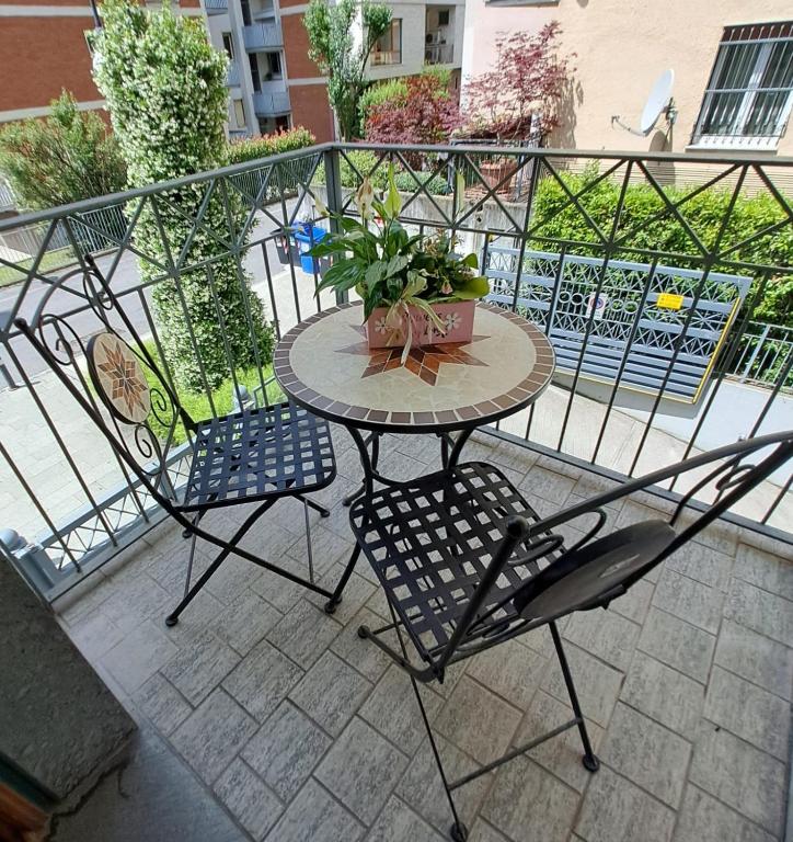 Balkón nebo terasa v ubytování Rilo's Home